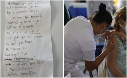 Abuelita se retracta tras denunciar violencia familiar en vacunación contra Covid-19