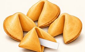 Las galletas de la fortuna no provienen de China, te diremos su origen y cómo se volvieron famosas