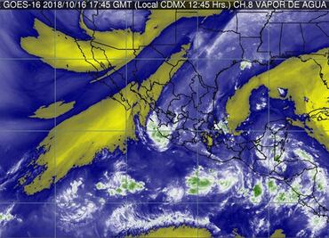 Se esperan lluvias intensas por "Tara" en Nayarit, Jalisco y Colima