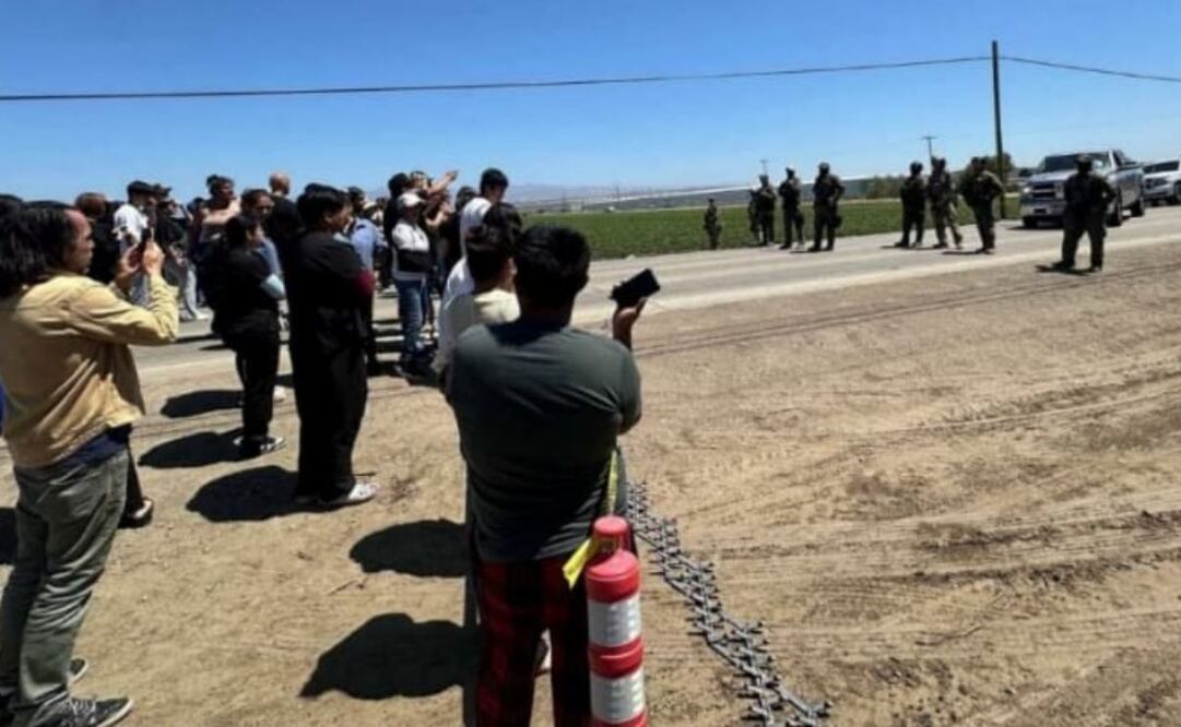 Piden apoyo para no deportar a familia oaxaqueña detenida en las redadas en EU (29/07/2025). Foto: Especial