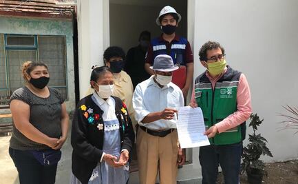 A casi 3 años del sismo del 19-S, adultos mayores reciben llaves de sus nuevas casas