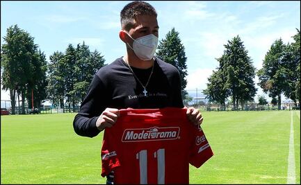 Toluca anuncia a Pablo López como su refuerzo
