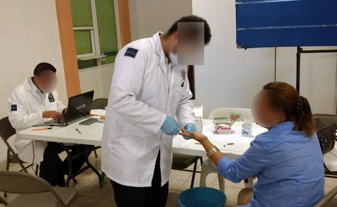 La toma de ADN se efectúa a familiares directos de las personas cuyo paradero se desconoce como madre, padre o esposa e hijos. /Especial