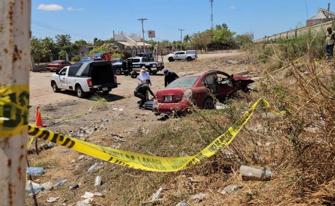 A causa del fuerte impacto, la unidad motriz con sus cinco ocupantes, tres de ellos menores de edad, fue lanzada a varios metros de distancia. Foto: Cortesía
