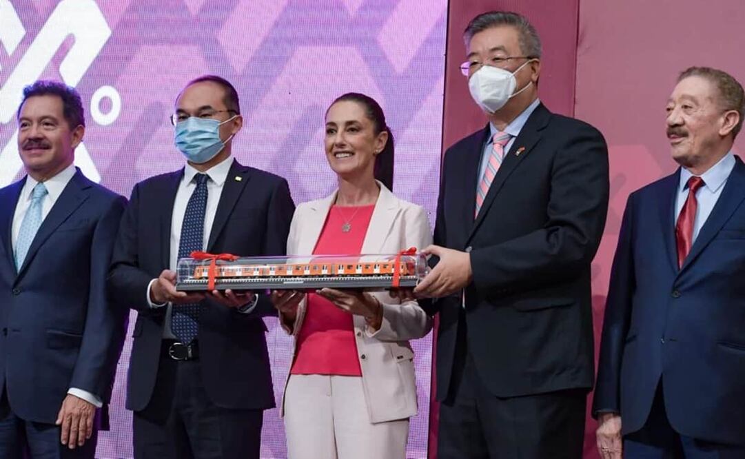 Sheinbaum aseguró que estos trabajos son los más importantes que se han realizado en la Línea 1 desde hace 53 años. Foto: Especial