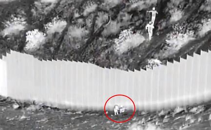 Niñas lanzadas desde muro fronterizo entre México y EU están fuera de peligro