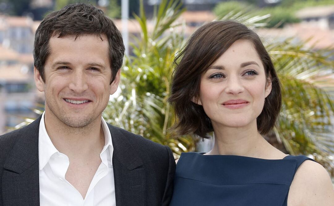 La actriz francesa Marion Cotillard y el director Guillaume Canet.
