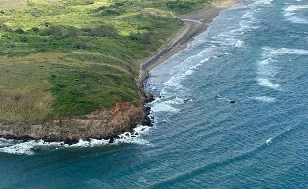 La secretaria de Medio Ambiente y Recursos Naturales (Semarnat), Alicia Bárcena, acude a playas de Veracruz con el fin de supervisar labores de limpieza después del derrame de hidrocarburos. Foto: X @aliciabarcena