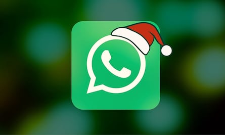 Cómo activar el "modo Santa Claus" en WhatsApp