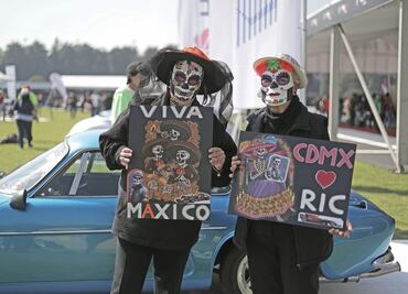 Las catrinas también son fanáticas de los automóviles y la F1