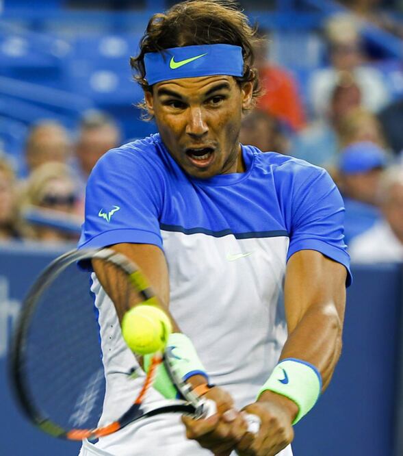 Rafa solamente ganó un partido en el Masters, ante Jeremy Chardy (TANNEN MAURY. EFE)