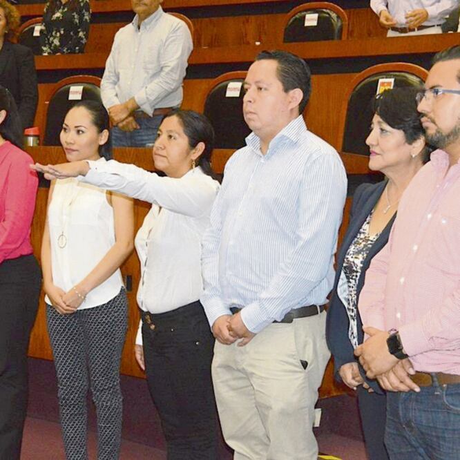 El Congreso de Guerrero tomó protesta a Edith López Rivera con los votos del PRI, PAN, PRD y PVEM. Foto: CONGRESO DE GUERRERO