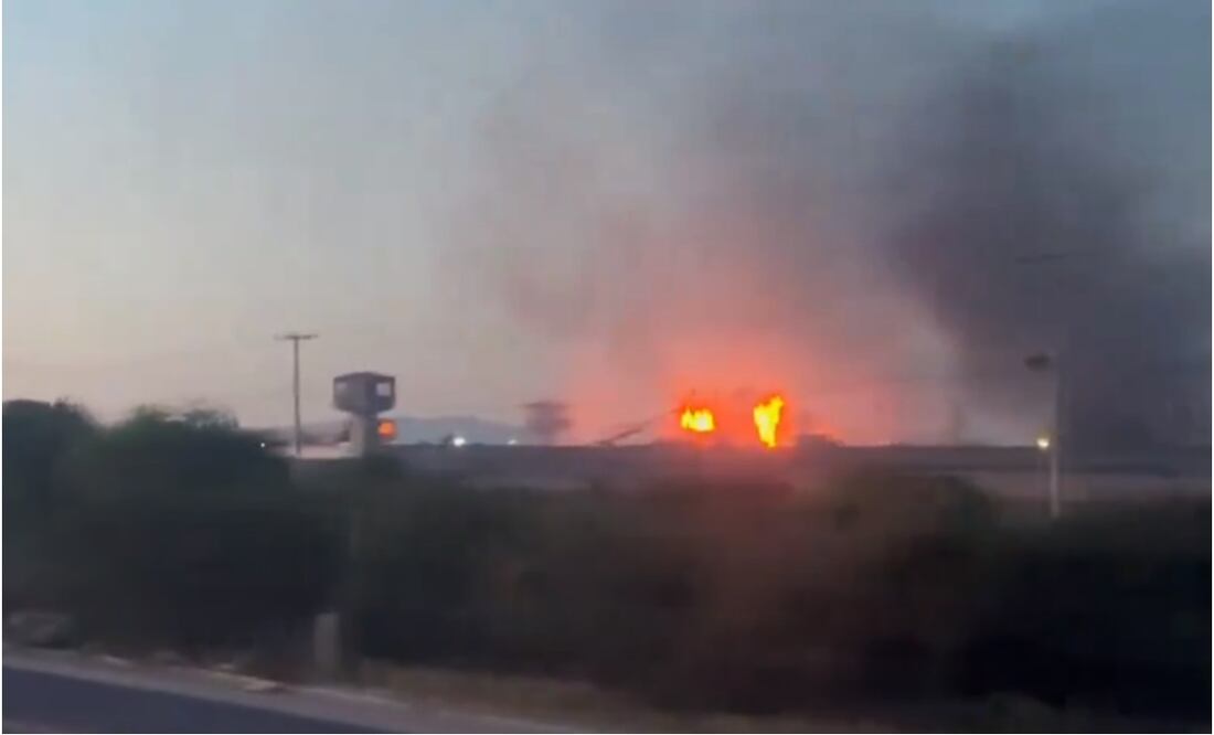Motín en prisión de San Luis Potosí. Foto: Captura de pantalla