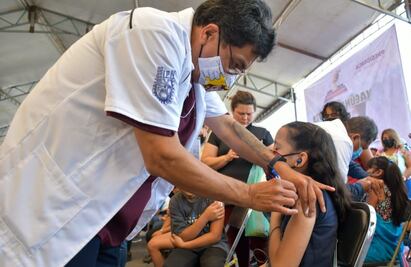 A partir de mañana se aplicará segunda dosis contra Covid-19 a niños de 5 y 6 años en Edomex