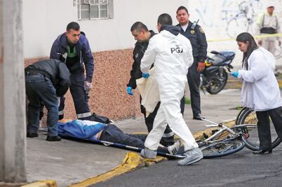Balean a un hombre en bicicleta en la Gustavo A. Madero