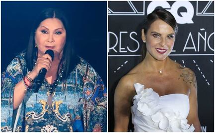 Ana Gabriel "coquetea" con Kate del Castillo en pleno concierto