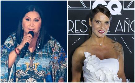 Ana Gabriel "coquetea" con Kate del Castillo en pleno concierto 