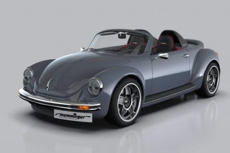 Un vocho con motor central de 210 hp