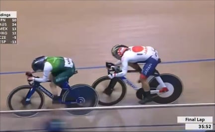 Yareli Acevedo y Sofía Arreola ganan medalla de bronce en la Copa del Mundo de Ciclismo de Pista