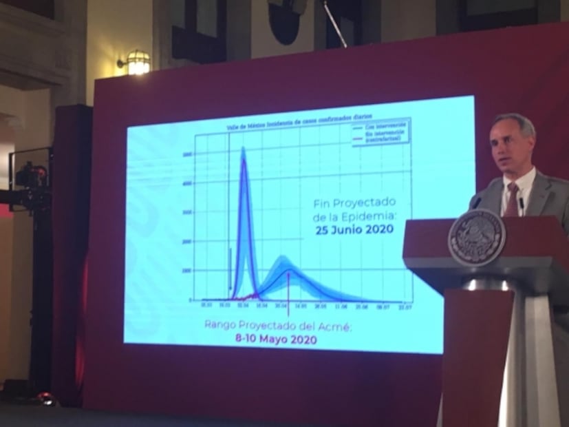 Proyectan fin de la epidemia por coronavirus en Valle de México para el 25 de junio