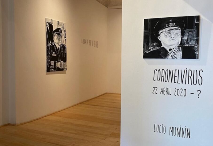 "Coronelvirus", una muestra a puerta abierta en tiempos de pandemia