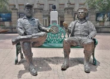 “No se pueden subastar", asegura Clara Brugada sobre esculturas de Fidel y “Che” Guevara; alcaldías no pueden realizar esas acciones, dice