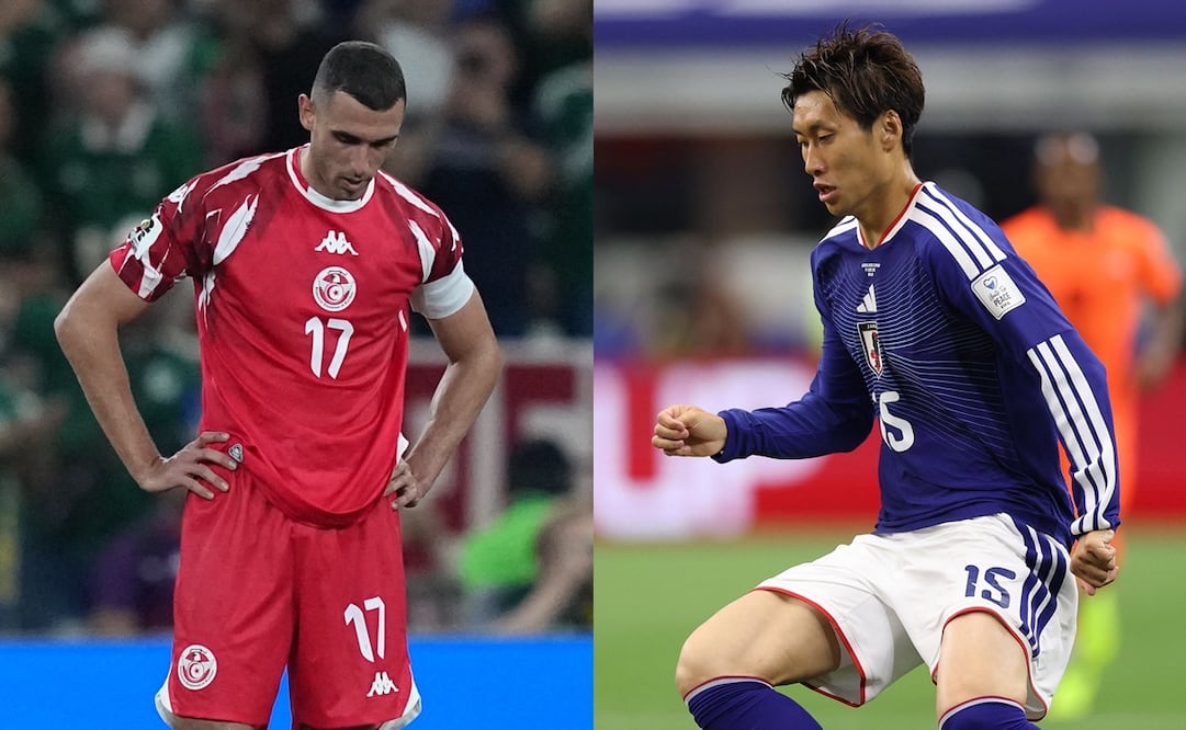 Túnez y Japón en la Fase de Grupos del Mundial de 2026 - Fotos: AFP/AP