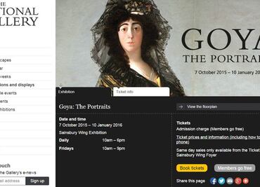 La National Gallery reúne los retratos de Goya