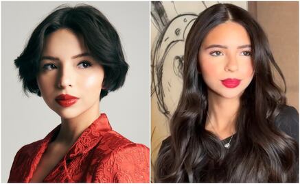 Ángela Aguilar prefiere el cabello corto, aunque ahora, de casada, presume extensiones