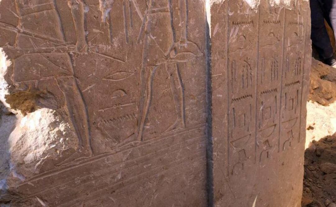 La cripta cuenta con un camino ascendente hecho de ladrillos de adobe. (FOTO: Ministerio de Antigüedades de Egipto)
