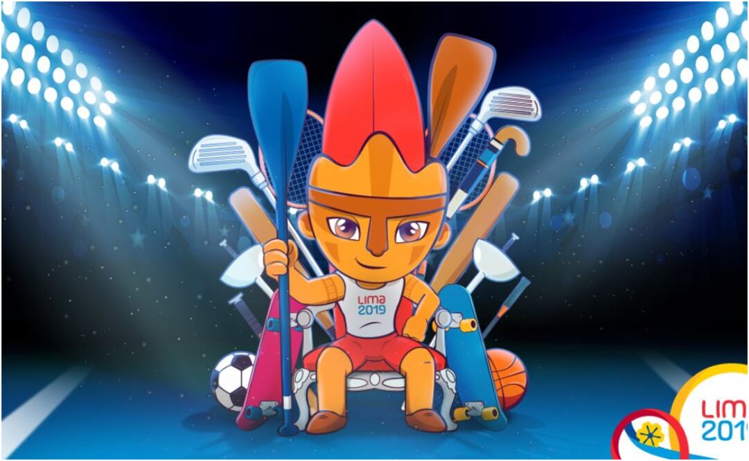 Milco, mascota de Lima 2019 - FOTO: Twitter @Lima2019Juegos