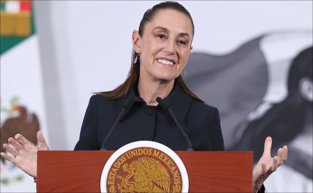 Claudia Sheinbaum, durante su conferencia de prensa matutina - Foto: EFE