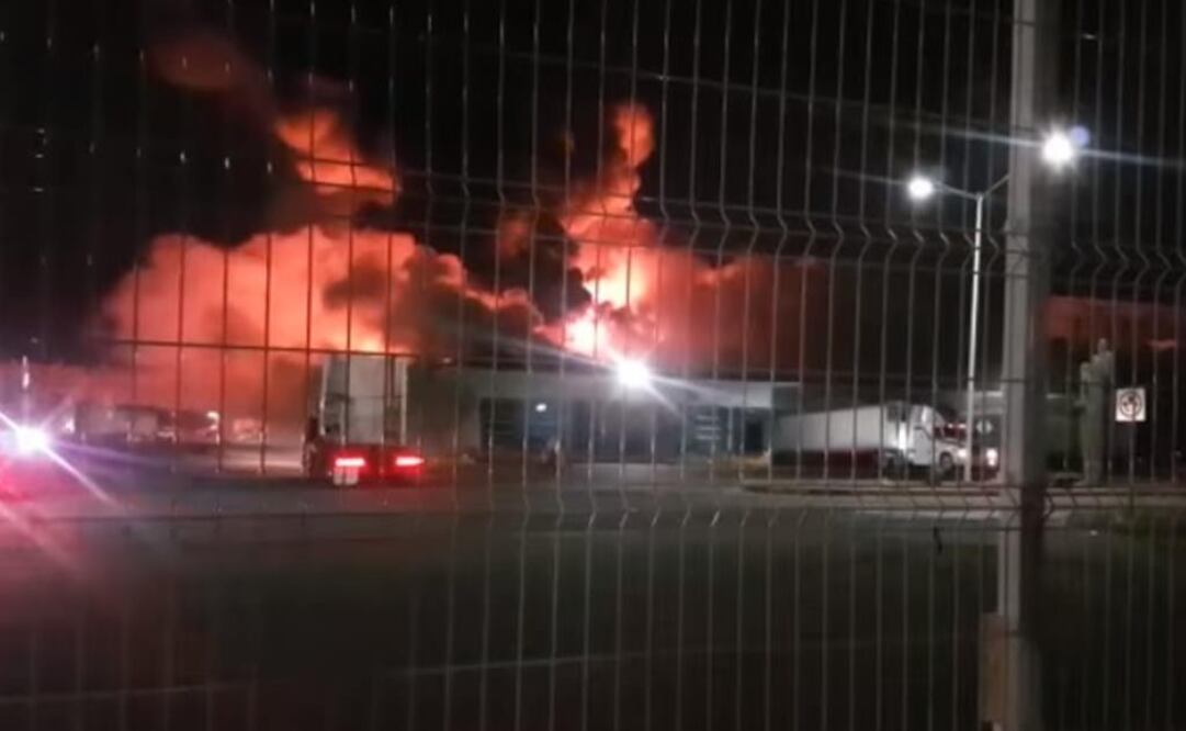 Incendio en Gamesa de Sonora