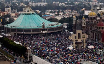Arriba peregrinación de Michoacán a la Basílica de Guadalupe