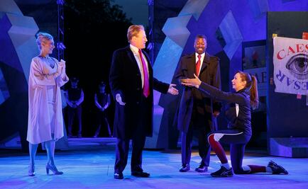 Teatro de NY rechaza ceder ante un Trump shakespeariano 
