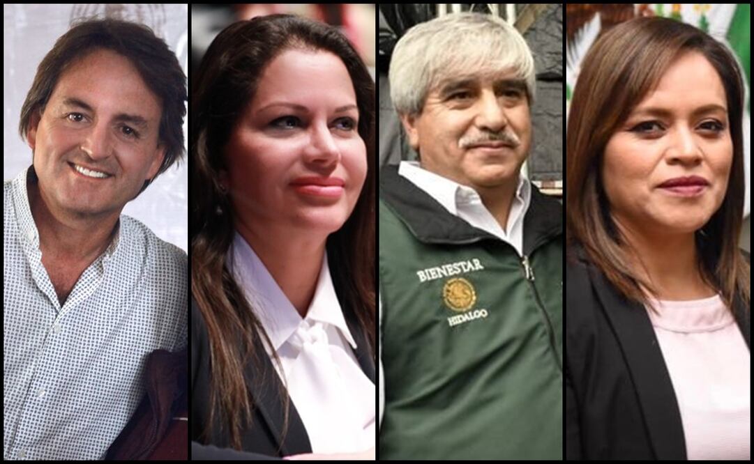 Francisco Xavier Berganza, senadora María Merced González, Abraham Mendoza Zenteno y diputada local Lisset Marcelino. Fotos: Twitter @FRANCISCOXAV1ER, @mariamercedg, @amzenteno, @marcelinotovar_