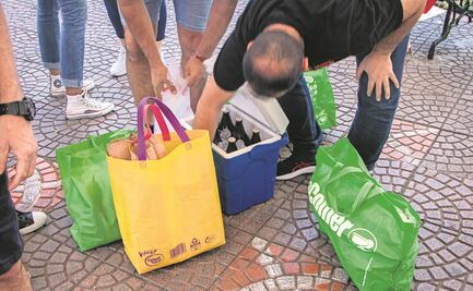 Celebran a papá en Xochimilco