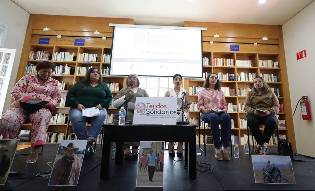 El colectivo Rastreadoras del Fuerte busca unir a familias de periodistas asesinados y desaparecidos en México. Foto: Sáshenka Gutiérrez/EFE