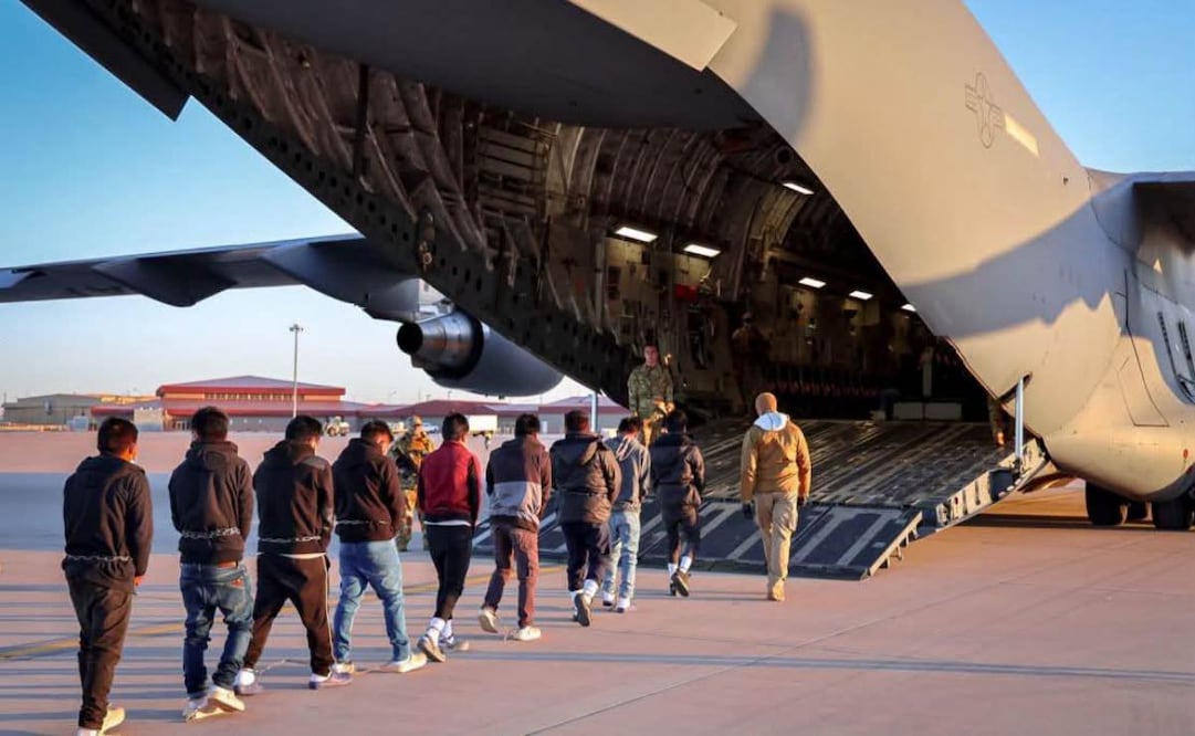 Mexicanos deportados de Estados Unidos. Foto: Cortesía Instituto Nacional de Migración
