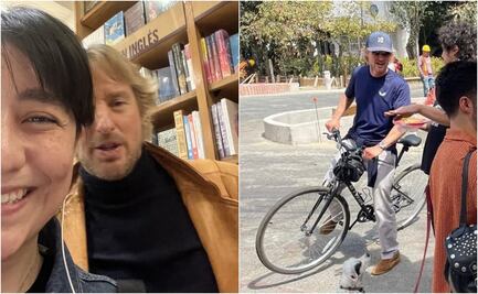 Owen Wilson sorprende a fans al ser captado en distintas zonas de la CDMX