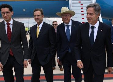 Delegación de EU llega al AIFA para Diálogo de Alto Nivel de Seguridad en Palacio Nacional