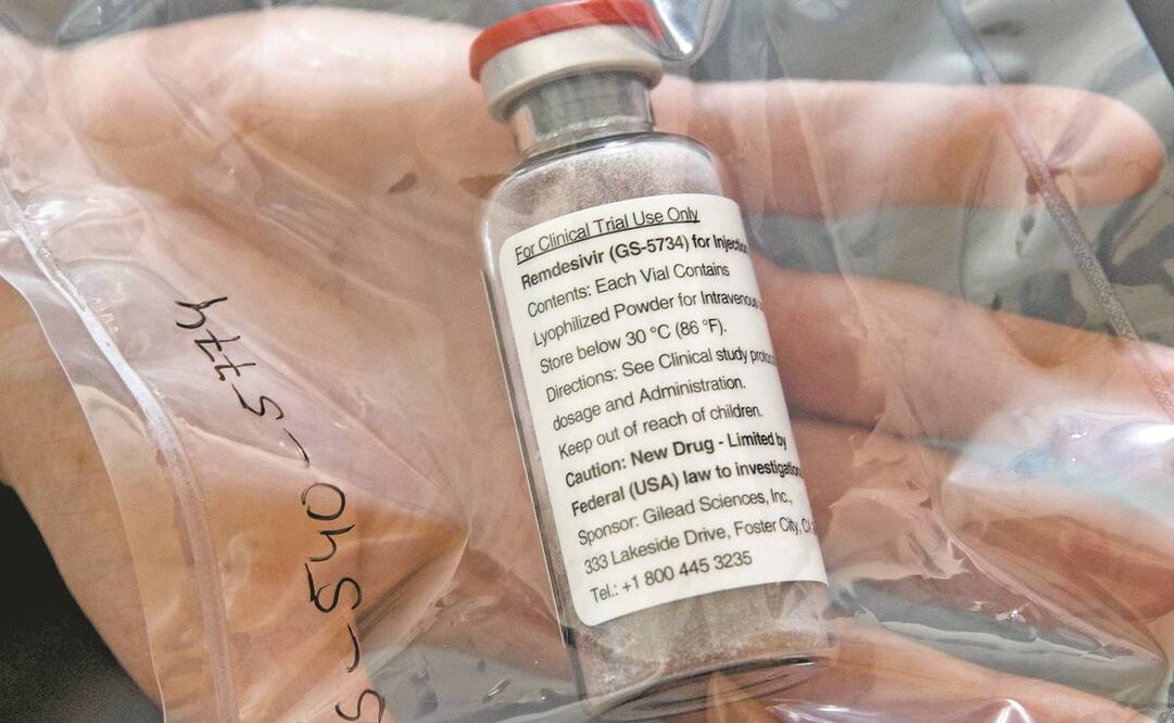 El Remdesivir es un antiviral producido por Gilead Sciences. Foto: Archivo/ El Universal.