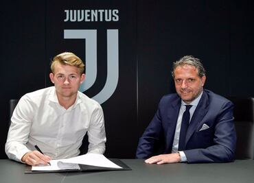 Matthijs de Ligt, el defensa más caro en la historia de la Serie A