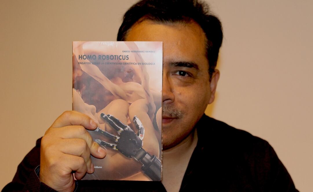 "Homo roboticus" es un libro de divulgación de la ciencia, que logra mezclar esta disciplina con la ciencia ficción. (FOTO: FCCyT/ Mariana Dolores).