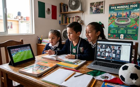 Mundial 2026. ¿Qué estados que se irán a clases en línea por los partidos y quiénes las suspenderán?