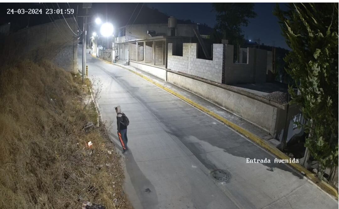 Se busca hombre que provocó incendio en Naucalpan. Foto: Especial