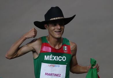 México gana medalla de oro en prueba de 5 mil metros