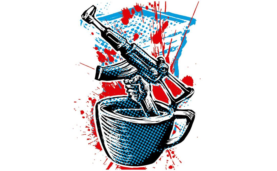 No hicieron ningún pacto: nomás tomaron cafecito. Foto: Especial