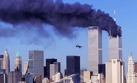 Alessandra Rosaldo y las torres gemelas, en un día como hoy
