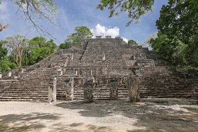 La grandeza urbana de Calakmul
